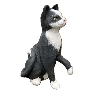 Urne Katze sitzend